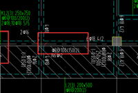 框架梁上有两种箍筋时的处理办法