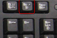 在excel中使用方向键无法移动单元格状态怎么办