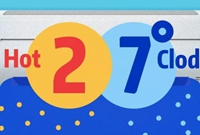 27度时冷热空调的区别