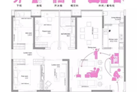 流畅的住宅空间动线，让日常生活更顺心