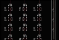基础防水底板钢筋锚入独基做法的钢筋算量