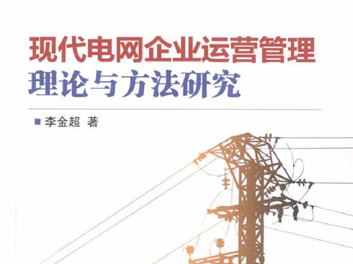 现代电网企业运营管理理论与方法研究