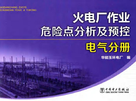 火电厂作业危险点分析及预控 电气分册