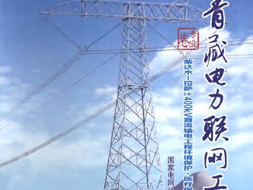 青藏电力联网工程 专业卷 柴达木-拉萨±400kV直流输电工程环境保护 医疗保障 物资供应