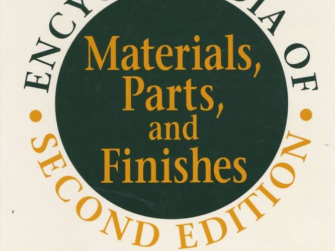 材料的百科全书和第二版整理