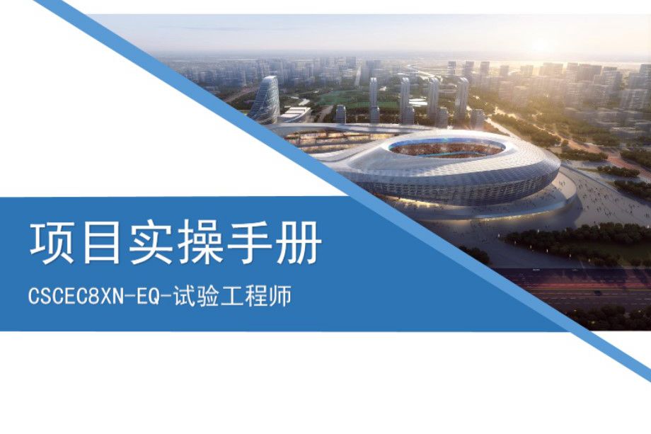 2021版中建 项目实操手册 试验工程师 