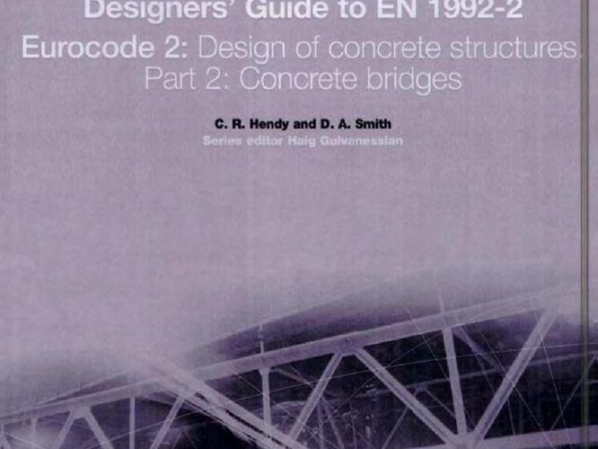 英文版 EN 1992-1-2 欧洲规范 2 混凝土结构设计设计师指南  第 2 部分混凝土桥梁（欧洲规范设计者指南）