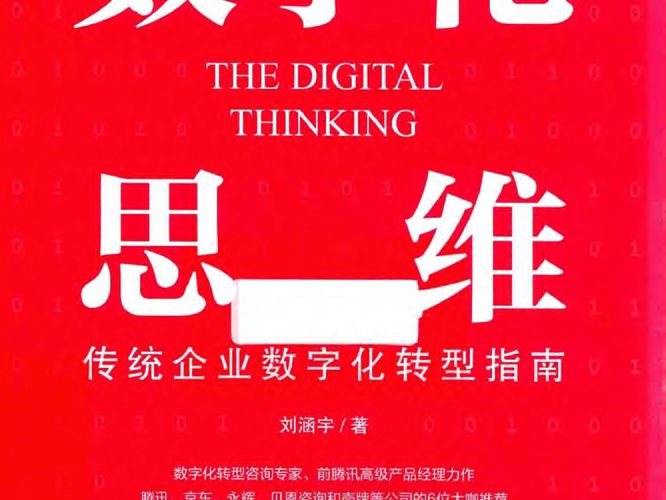 数字化思维 传统企业数字化转型指南刘涵宇