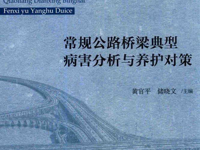 常规公路桥梁典型病害分析与养护对策黄官平、储晓文