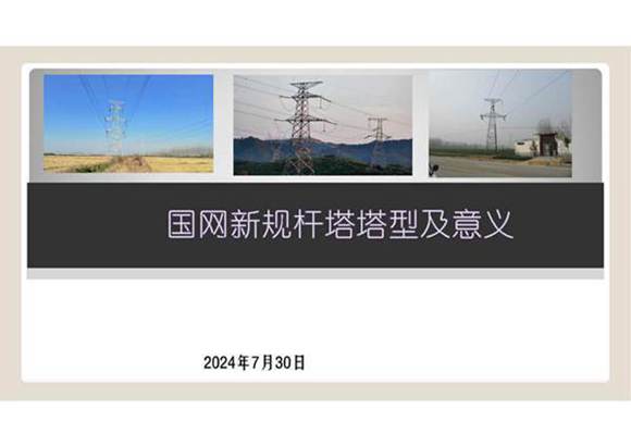 新规国网杆塔塔型及意义(2024年版)
