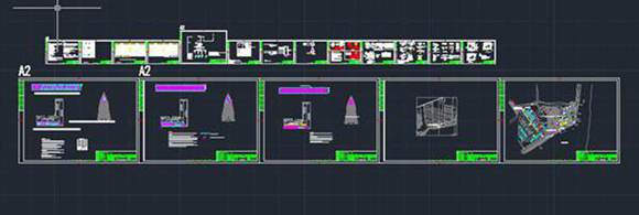 光储系统设计方案CAD(采用光储一体机)