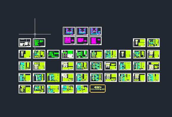 常用电气控制设计图42张(全套CAD图集)