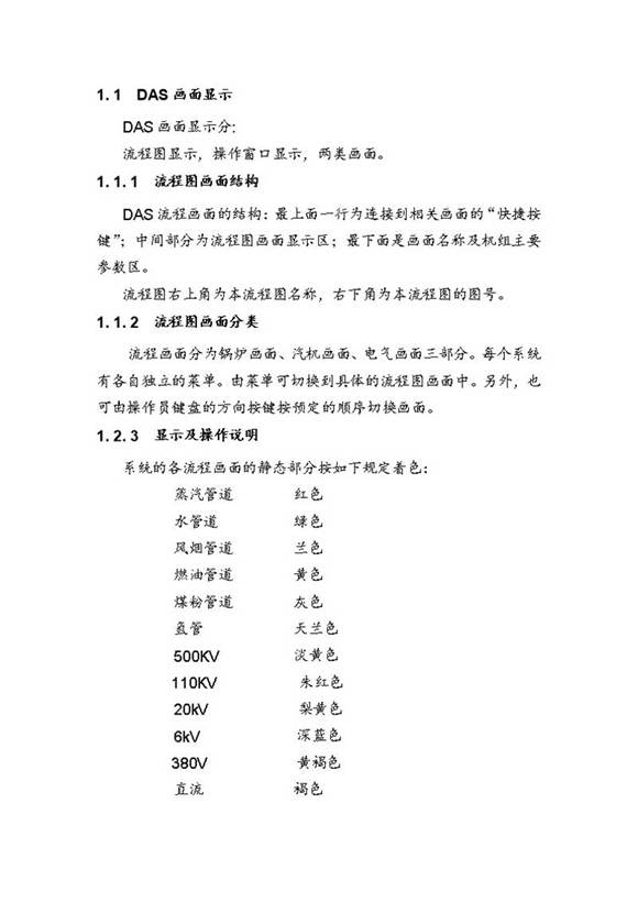 电厂主系统锅炉 汽机 电气画面DCS说明