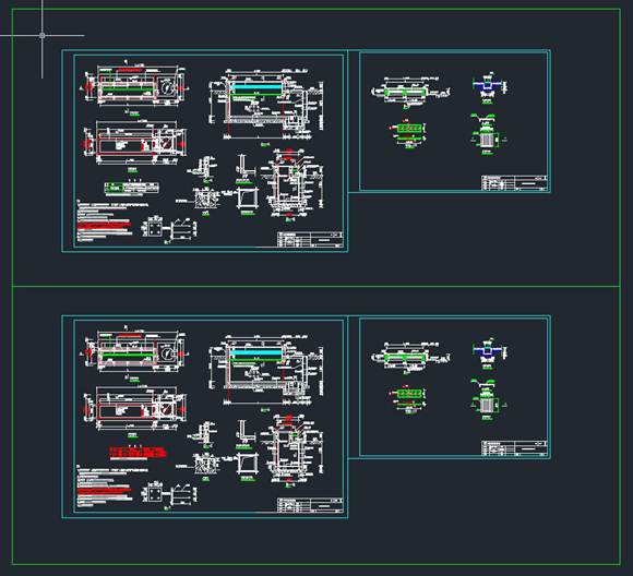环网柜基础设计图