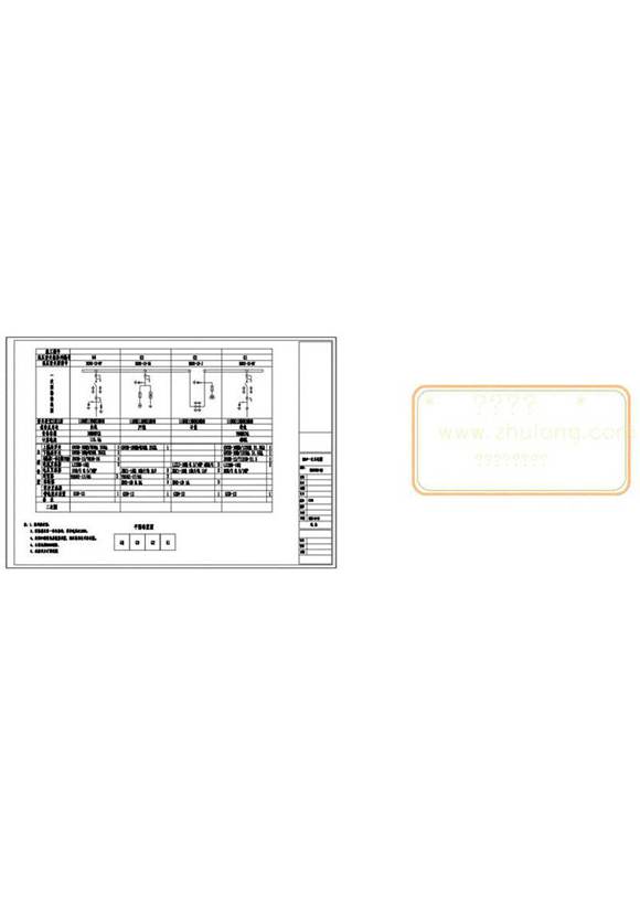 10KV高压柜XGN2一次系统图