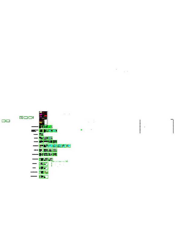 大华消防安消一体化图集CAD