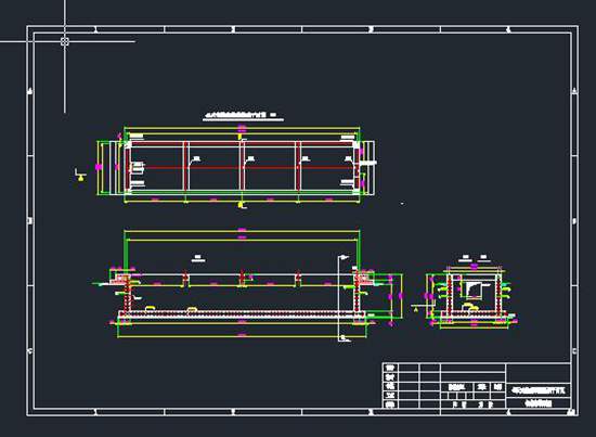 电池储能集装箱基础图