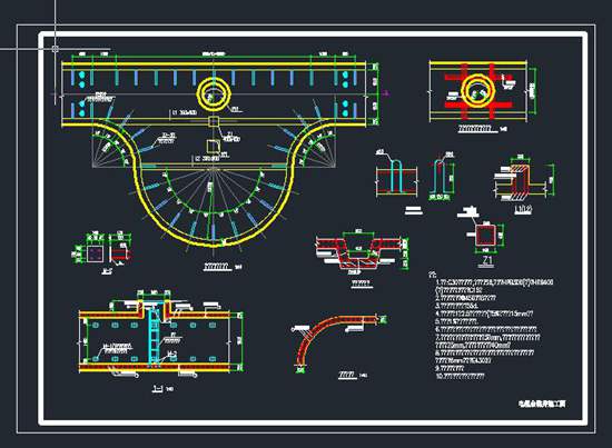 电缆余缆井施工图