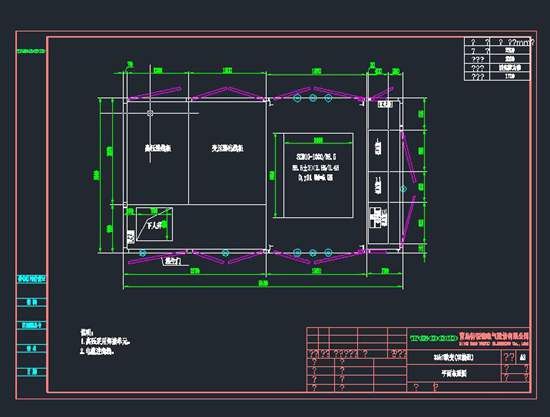 双绕组35kV欧变平面布置图