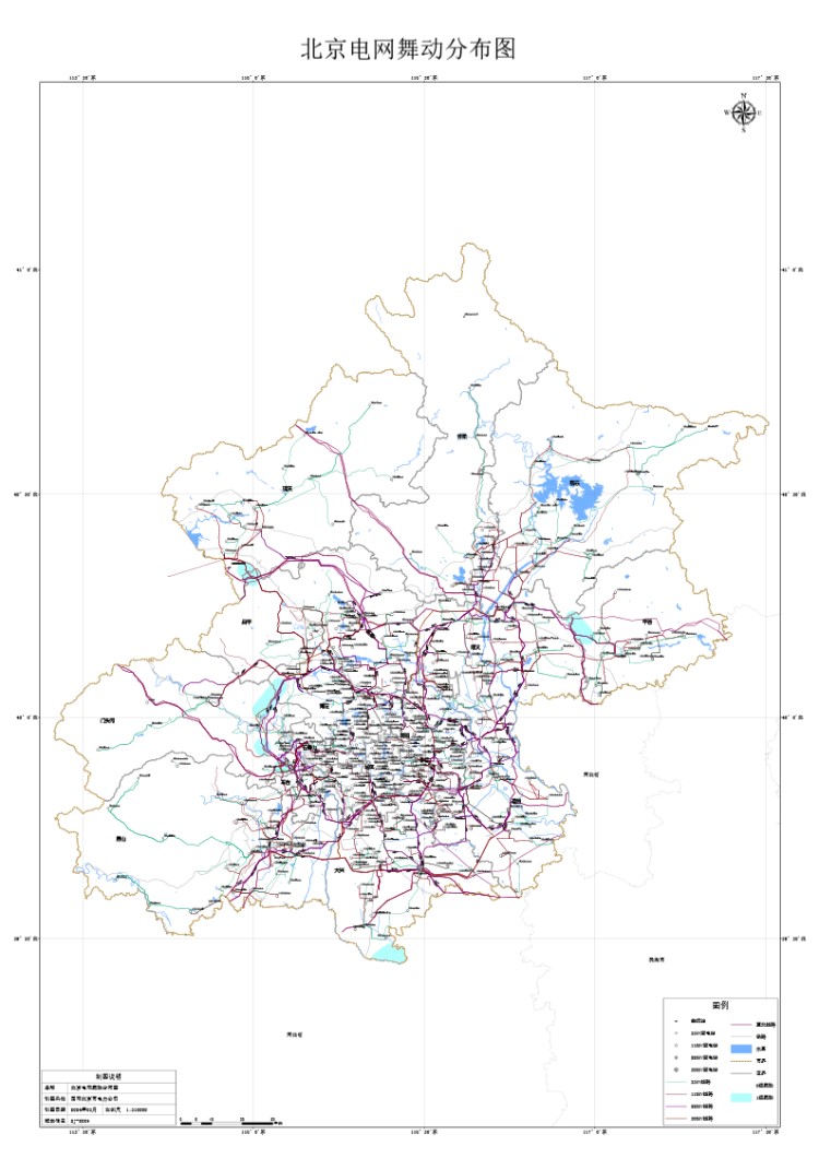 国家电网公司电网舞动分布图(2024年版)