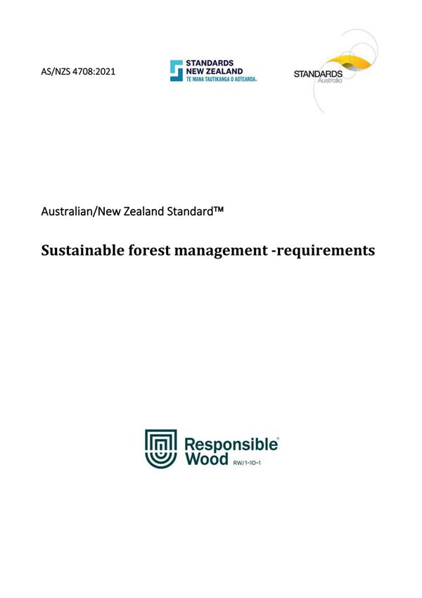 AS NZS 4708-2021 可持续森林管理 要求