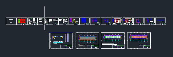 50KW典型光伏电站CAD套图 附件1