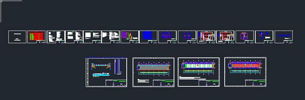 50KW典型光伏电站CAD套图 附件2