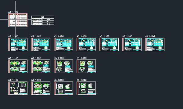 组合式箱式变典型设计模块