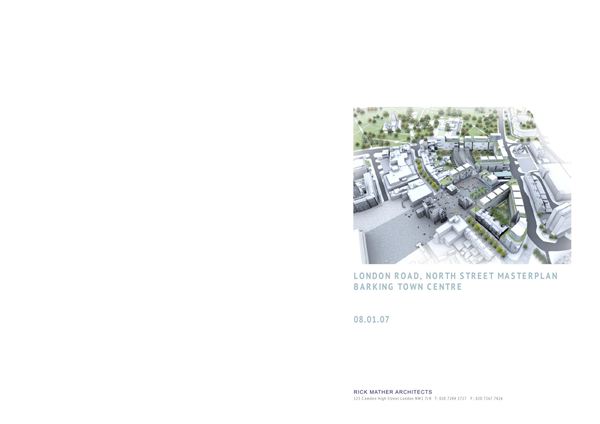 伦敦市北部中心区街道规划设计 英文版