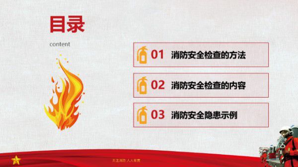 春节前消防安全检查知识要点(下)