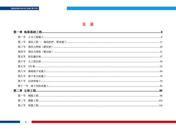 施工不踩坑建设集团28大分部分项施工指导图册(土建 装修)，质量验收一本通267页
